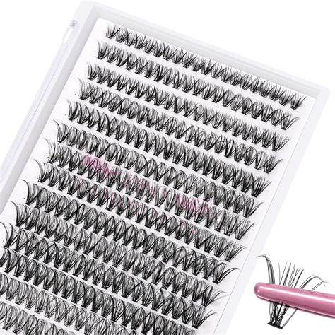 Amazon 280 Pcs Individual Lashes 30D D 0 07 16 Cluster Lashes 10D