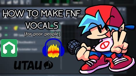 How To Make Fnf Vocals For Poor People Youtube