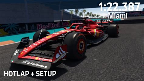 Assetto Corsa RSS Formula Hybrid 2023 Miami HOTLAP SETUP V2