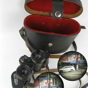 Vintage Binoculars Made In Soviet Union Bpc X Ussr Etsy