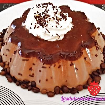 Flan De Chocolate Y Caf Al Caramelo Receta De Las Dulces Tentaciones