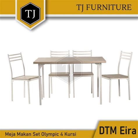 Jual Olympic Set Meja Makan Dan Kursi Dining Table And Chairs Set