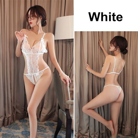 Sexy Lingerie Sleepwear Lace Women G String Dress Underwear Babydoll