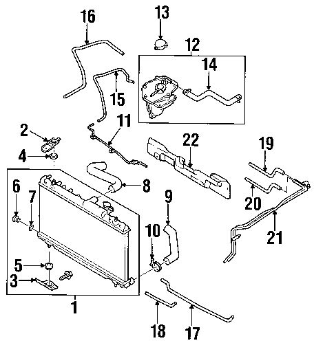 Subaru Outback Cooling System Diagram General Wiring Diagram