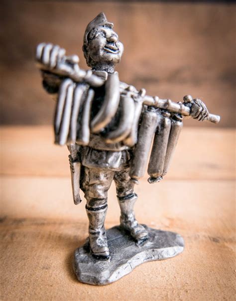 Small pewter sculpture - Explore Your Worlds