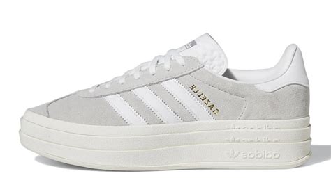 Adidas Gazelle Bold Grey White Where To Buy Hq6893 The Sole Supplier