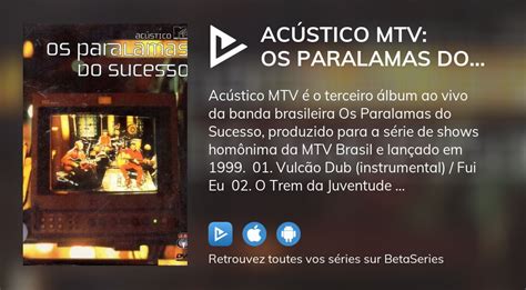 Regarder Acústico MTV Os Paralamas do Sucesso streaming