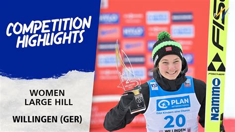 FIS Opseth Holds Off Prevc To End Her World Cup Drought In Willingen