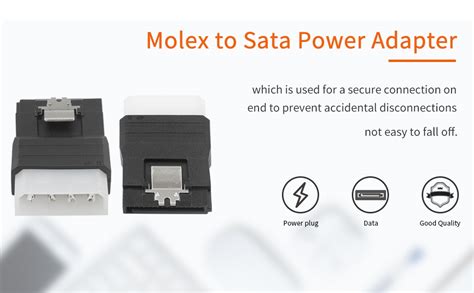 Duttek Adattatore Da Sata A Molex Adattatore Da Molex A Sata A Pin