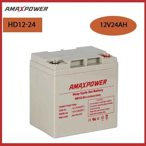 Amaxpower V Ah Deep Cycle Gel Sealed Lead Acid Battery Ups Backup