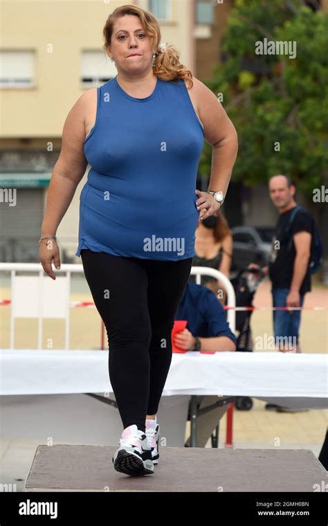 Model Rosa Maria Vazquez Walks The Runway During The Miss Curvys