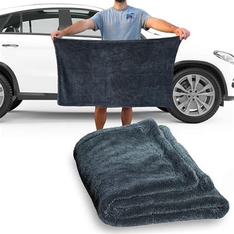 Amazon SOFTBATFY Long Twist Pile Car Microfiber Drying Towel 600