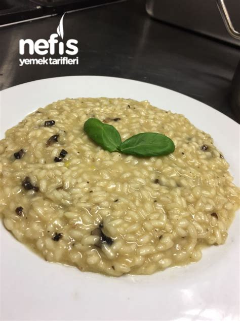 Mantarlı Risotto Milanese Nefis Yemek Tarifleri