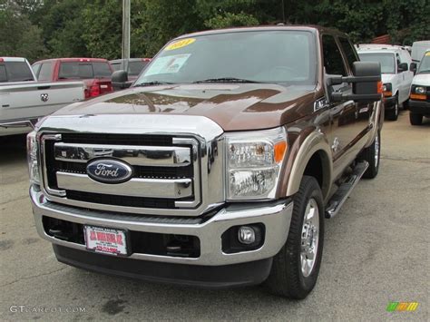 Golden Bronze Metallic Ford F Super Duty Lariat Crew Cab X