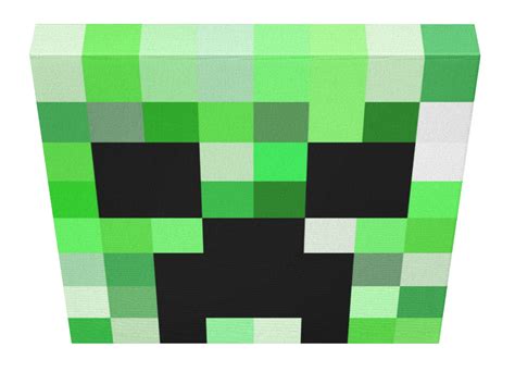 Minecraft Creeper Canvas Minecraft Creeper Creeper Face Canvas