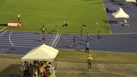 Carifta Trials 2018 Girls U20 100m Hurdles Final Youtube