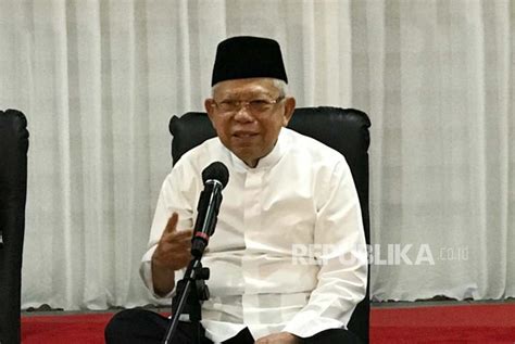 Tetap Harmonis Dengan Presiden Jokowi Ini Yang Dilakukan Wapres Maruf Amin