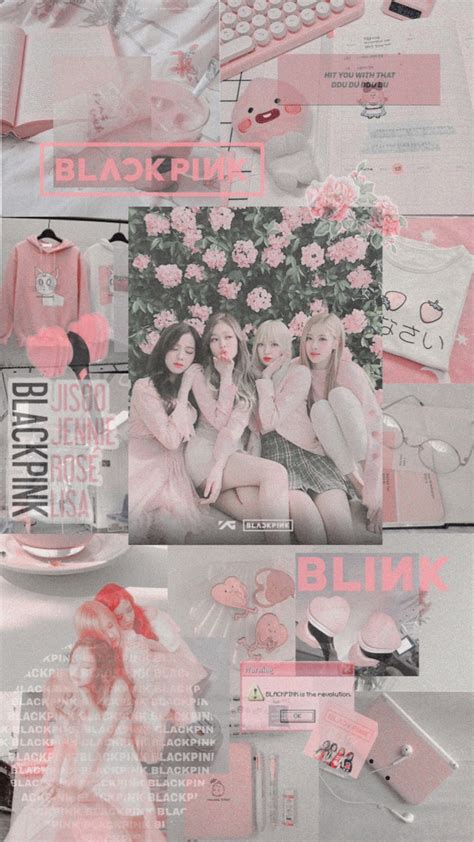 Blackpink Collage Lisa Blackpink Wallpaper Black Pink Background