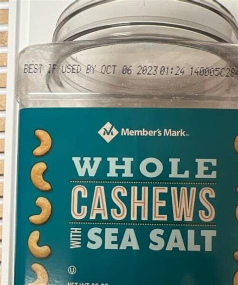 Whole Cashews With Sea Salt Member S Mark