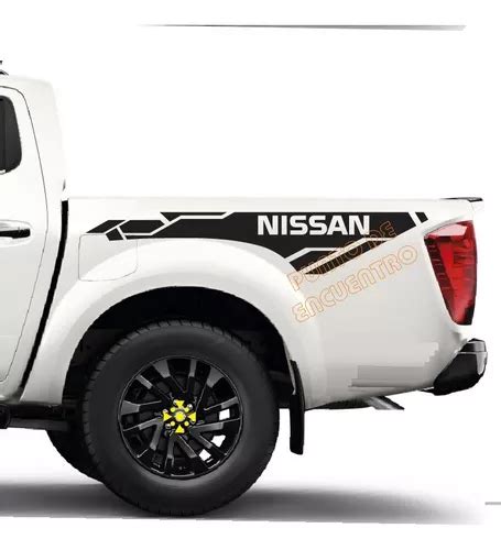 Par Stickers Franjas Para Nissan Pick Up Garra Meses sin interés