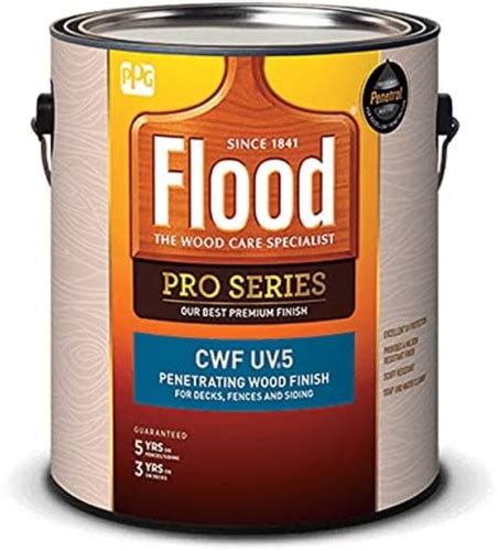 Akzo Nobel Coatings Inc Flood CWF UV 5 Matte Natural Water Based Wood