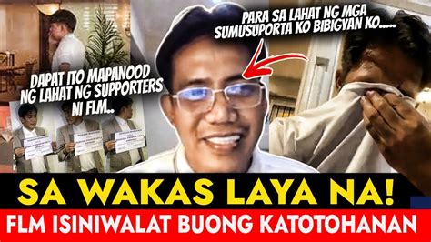 SA WAKAS FRANCIS LEO MARCOS NAKALAYA NA BUONG KATOTOHANAN ISINIWALAT