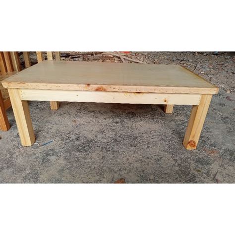 Jual Meja Lesehan Kayu Jati Belanda P75XL45XT30 Shopee Indonesia