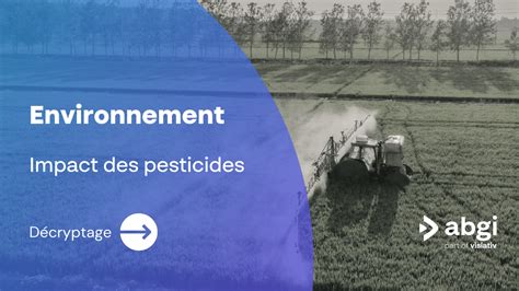 Limpact Des Pesticides Sur Lenvironnement ABGi