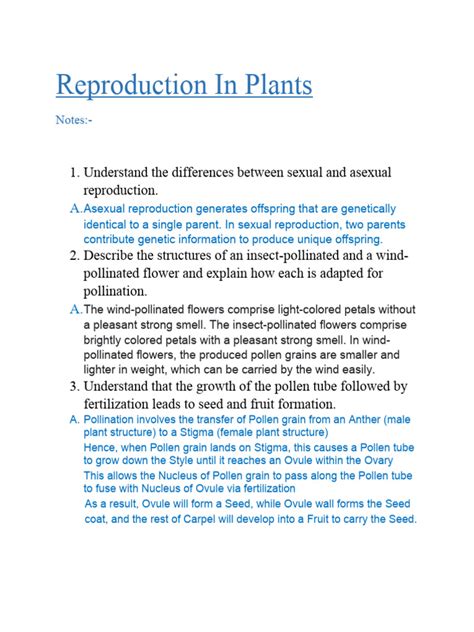 Biology Notes | PDF