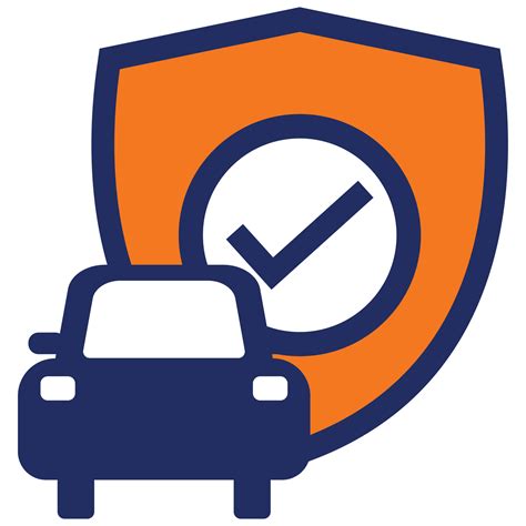 Car Plan Icon Blue And Orange Insurance Png 25866795 Png