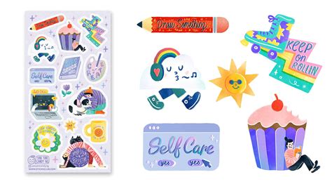 Yan Yan Candy Ng Illustration And Design Stickii Club Sticker Sets