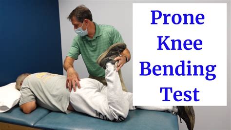 Prone Knee Bending Test Reversed Lasegue S Test Youtube