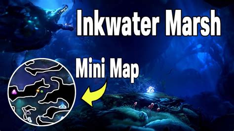 Inkwater Marsh Walkthrough With Mini Map Ori And The Will Of The