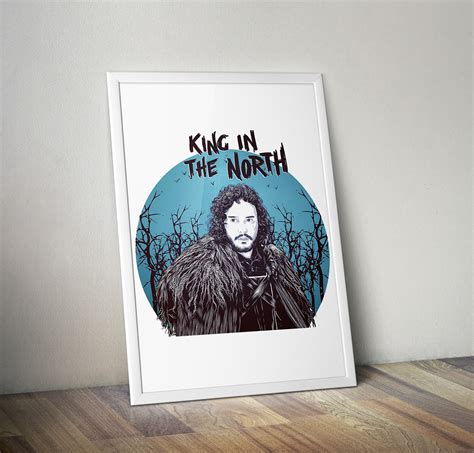 Jon Snow "The King in the North" on Behance