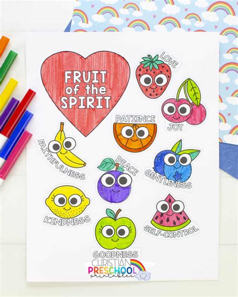 Fruit Of The Spirit Printables