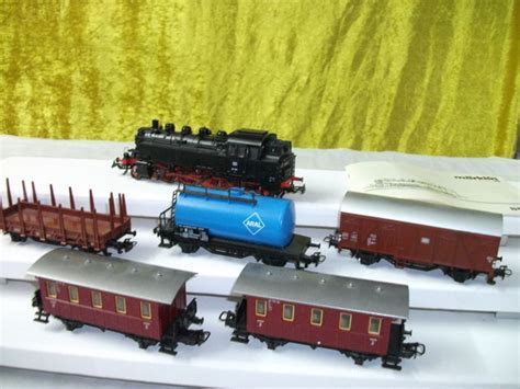 Märklin H0 aus 29835 Train unit with steam locomotive Catawiki