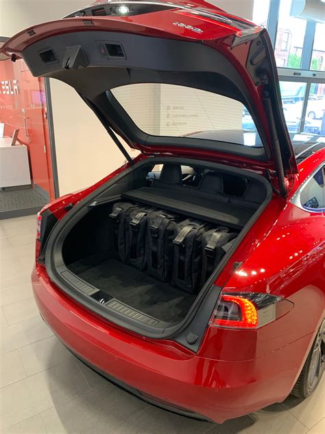 Tesla Model S X And 3 Modular Tailored Trunk Luggage Oscarandhamish