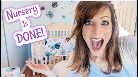 Our Baby Nursery Tour Week 30 And 31 Pregnancy Vlog Youtube