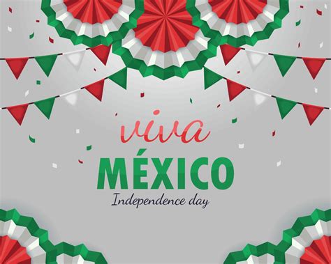 viva mexico independence day 10794018 Vector Art at Vecteezy