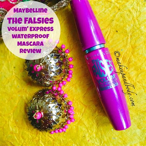 Maybelline The Falsies Volum' Express Waterproof Mascara Review ...