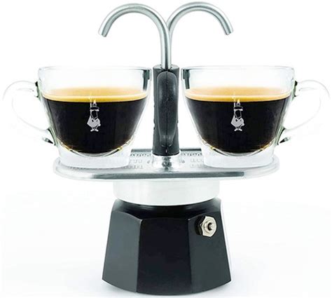 Bialetti 2 Cups Mini Express BLACK Stovetop Espresso Maker | Creative ...