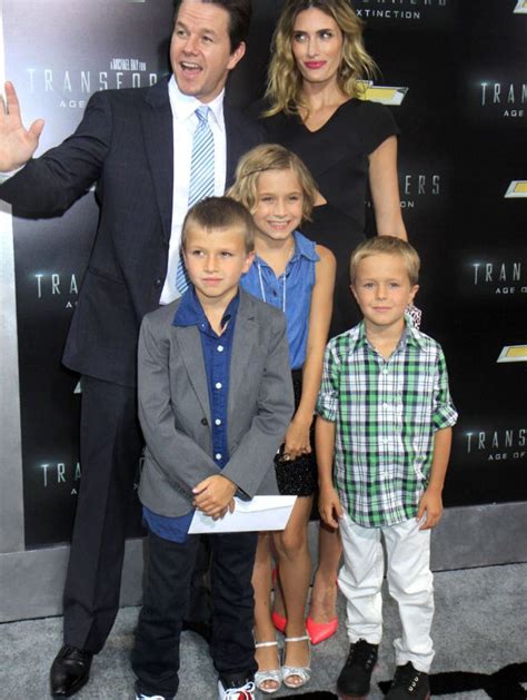 Mark Wahlberg and family at the Transformers premiere - Today's Parent