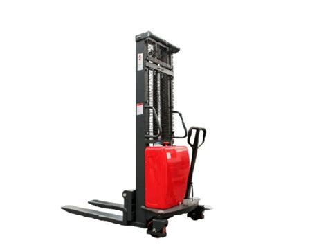 Semi Electric Hydraulic Stacker For Lifting Goods Voltage V At Rs