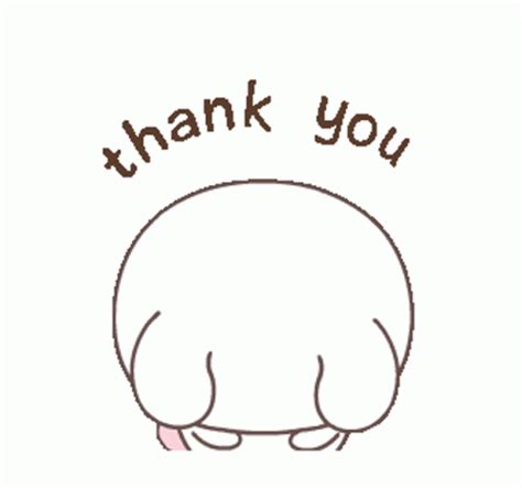 Line Sticker Thank You Sticker Sticker – Line Sticker Thank You Sticker ...