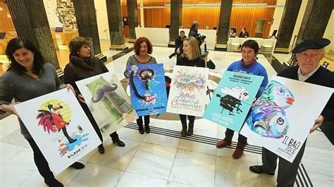 Presentados Los Seis Carteles Finalistas Para El Carnaval De Bilbao