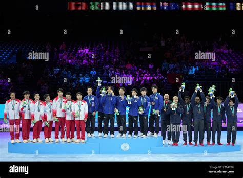 Medal Ceremony Gold Japan Silver China Bronze Usa During Nd