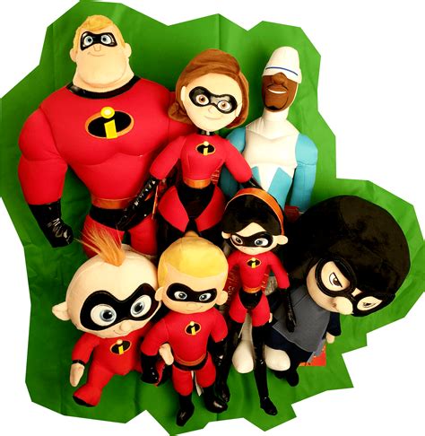 Incredibles 2 Plush Figure Toy Collector Set Mr Incredible