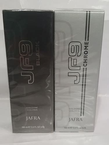 Perfumes Originales De Jafra Para Caballero Jf9 Black chrome Envío gratis