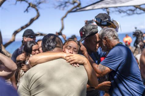 Residents who fled deadly Maui fire ask for time to grieve and slower ...