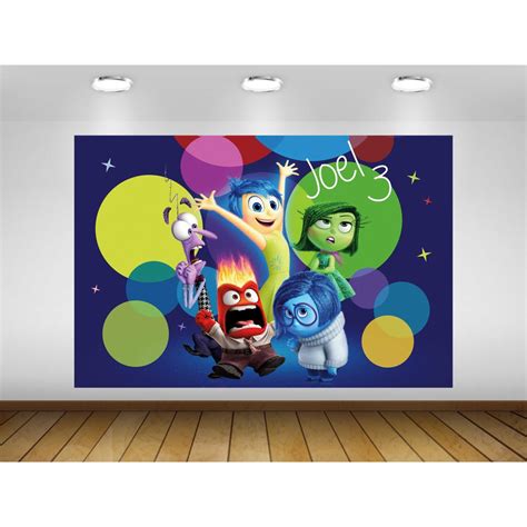 Painel de festa Divertida Mente Decoração Filme infantil Shopee Brasil